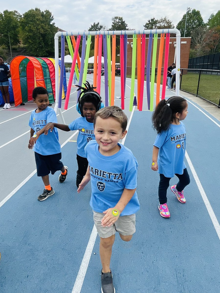 ALBurrussEle's tweet photo. Our Burruss students absolutely enjoyed taking part in the Marietta Adaptive Games! #albsuperstars #bringonthefun @MariettaCitySch https://t.co/cD7oWVXN9N