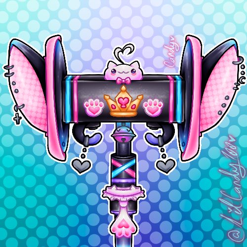 Forgot to post this one I did for <a href="/Kittyflutexbl/">KittyfluteVT</a> as well🥰

I had a lot of fun doodling these💙💗💜 hope you enjoy!

🎨By Me🌸🖤
#babidraws #lewdtubers #vtuber #envtuber #vartist