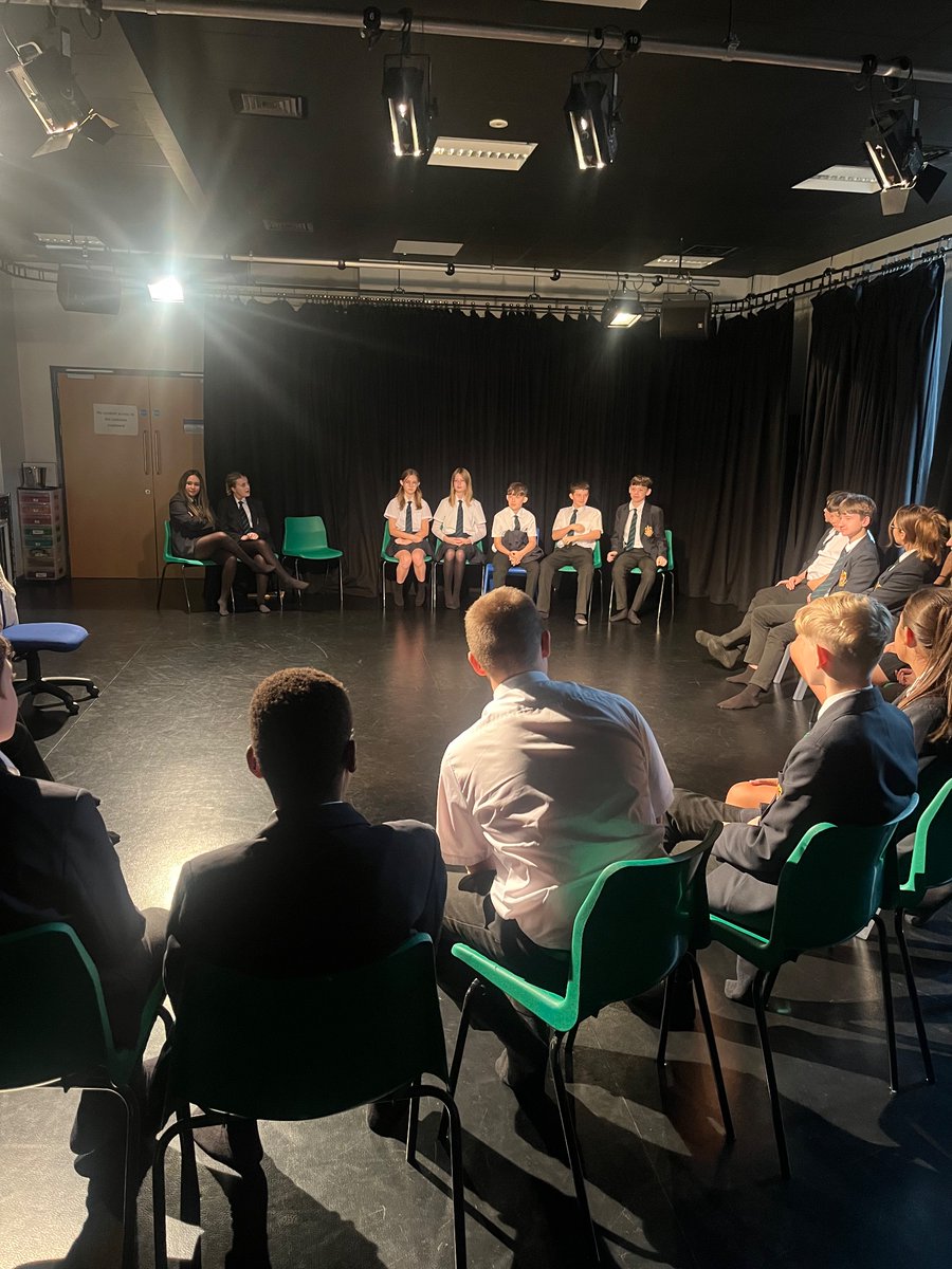 What an amazing Year 9 whole class drama workshop! Brilliant performances from our talented students ⭐️