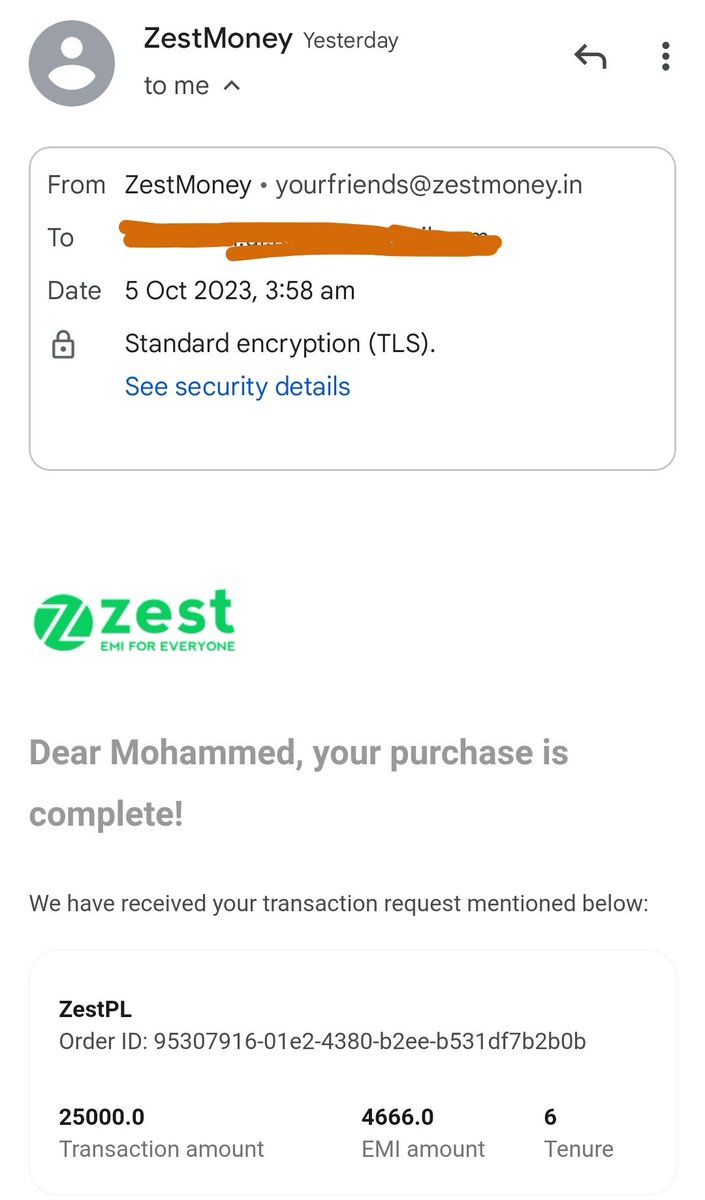 _haq99_'s tweet photo. @ZestMoney @ZestMoneyCares I applied for a PL on 5th October, It got approved and I received sanction letter mail but amount did not got disbursed. Now, Zest Money App reversed it without any notice and my Zest Limit was again normal. What a blunder of Mismanagement! #Shame https://t.co/tR2VotOOZN