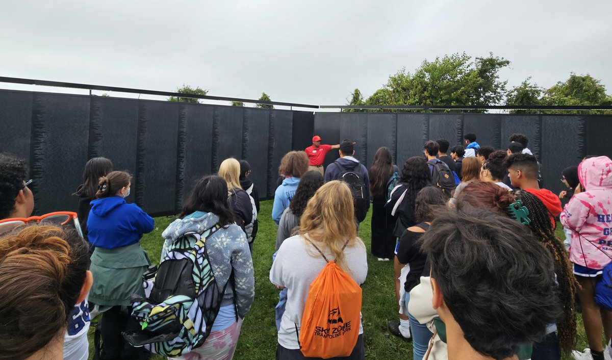Eliot Lewin (@eliotlewin) on Twitter photo AP U.S. History students went to Tanner Park to visit "The Wall That Heals" exhibit - a three-quarter scale replica of the Vietnam Wall in Washington, D.C., which also included a guided tour provided by a Vietnam veteran. <a href="/NBHSPrincipals/">NBHSPrincipals</a> <a href="/TownOfBabylon/">Town of Babylon</a> AP U.S. History students went to Tanner Park to visit "The Wall That Heals" exhibit - a three-quarter scale replica of the Vietnam Wall in Washington, D.C., which also included a guided tour provided by a Vietnam veteran. <a href="/NBHSPrincipals/">NBHSPrincipals</a> <a href="/TownOfBabylon/">Town of Babylon</a>