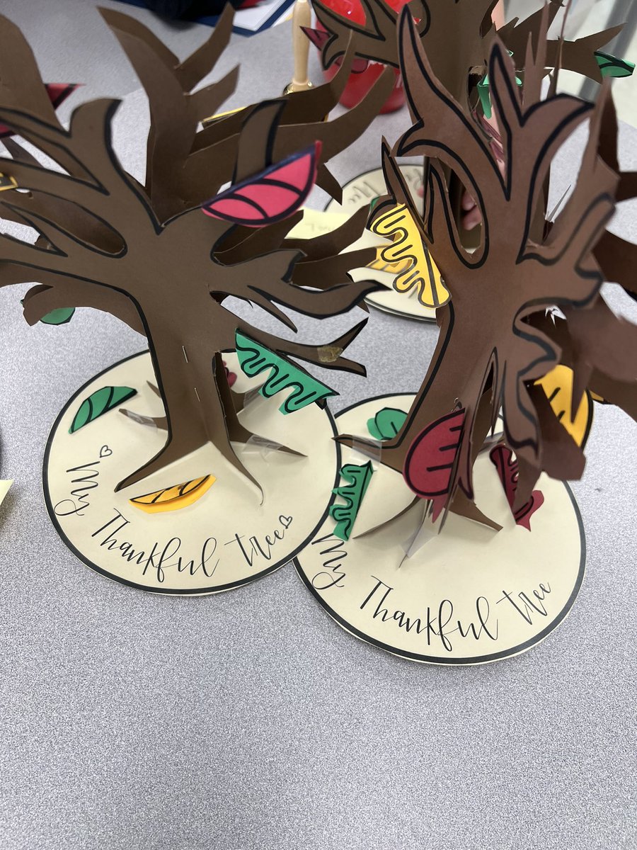ms_storto's tweet photo. Our thankful trees will make beautiful centre pieces for our thanksgiving tables! Happy Thanksgiving Weekend to all🧡@StStephenCES https://t.co/J6yK4ko6f3