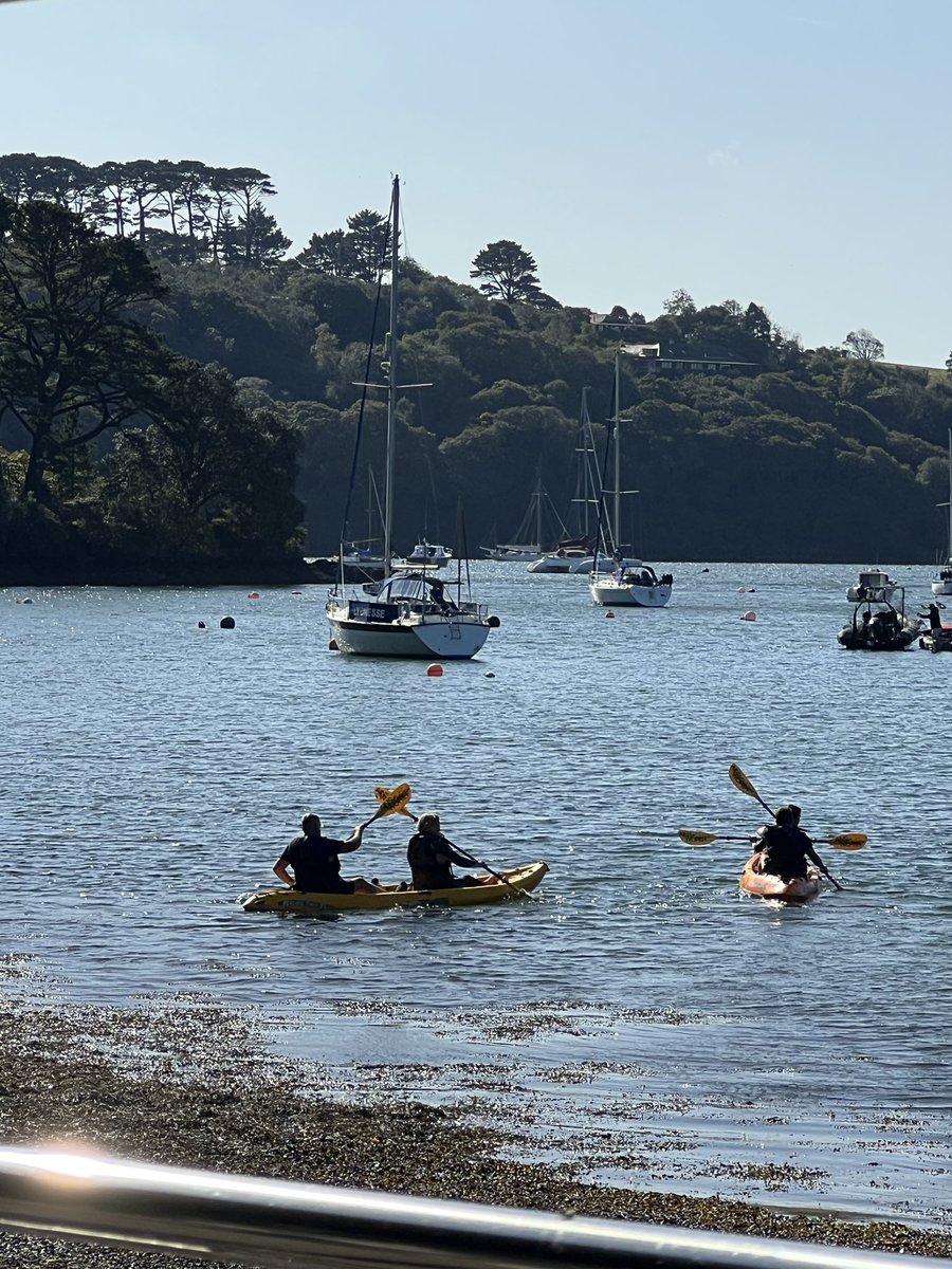 Lovely sunny day today and tomorrow looks great too <a href="/BudockVeanHotel/">Budock Vean</a>