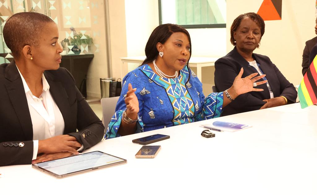 <a href="/ZimFirstLady/">First Lady of Zimbabwe 🇿🇼</a> and our Patron of Tourism Her Excellency Dr Auxillia Mnangagwa met with the Secretary General of the UNWTO <a href="/pololikashvili/">Zurab Pololikashvili</a>  on the sidelines of the 8th UNWTO GASTRONOMY FORUM yesterday in Donostia-San Sebastian City, Spain.