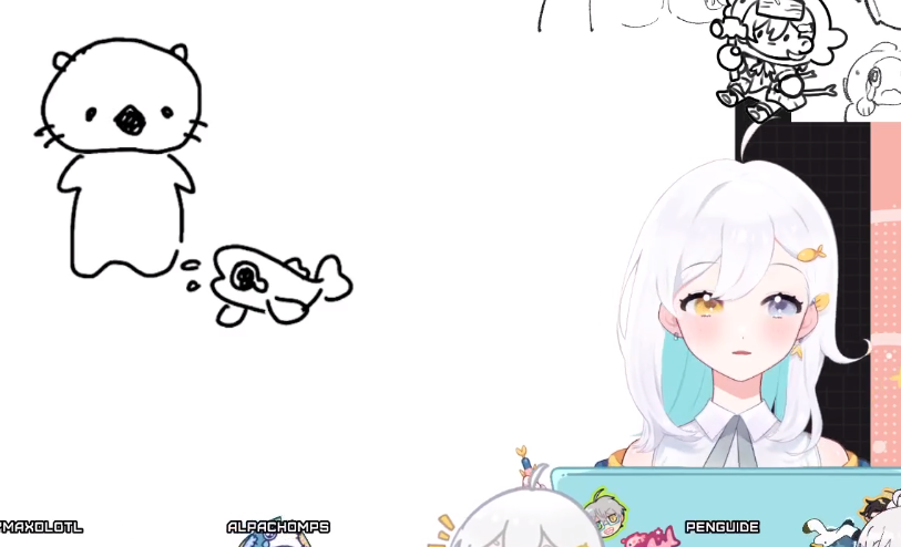 @JeanaDraws ryuki drew u guys on stweam :3 