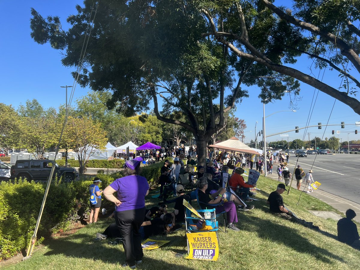 RandiKinman's tweet image. Took some time to walk the line and thank health care workers. Then hopped in my car and drove through honking. #KaiserStrike #United4All #SEIU