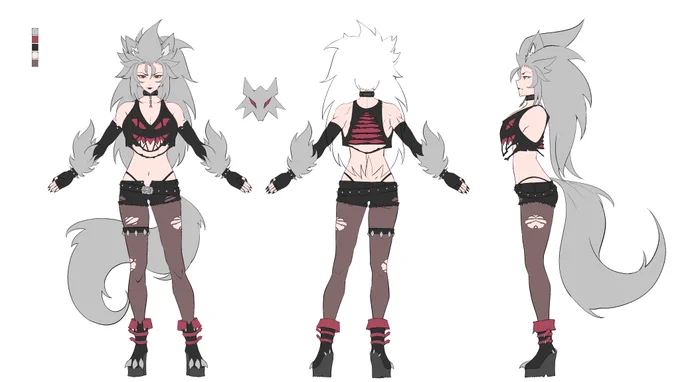 Wolftreya #zentreart