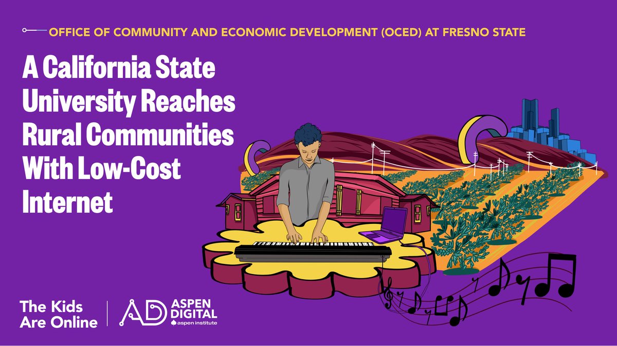 AspenDigital's tweet image. Take @OCED_FS for example. This university office seeks to connect families to affordable and reliable #internet service. To date, ~4,000 young people have received #connectivity and #HardwareAccess through their programs: kidsareonline.org/stories/san-jo…