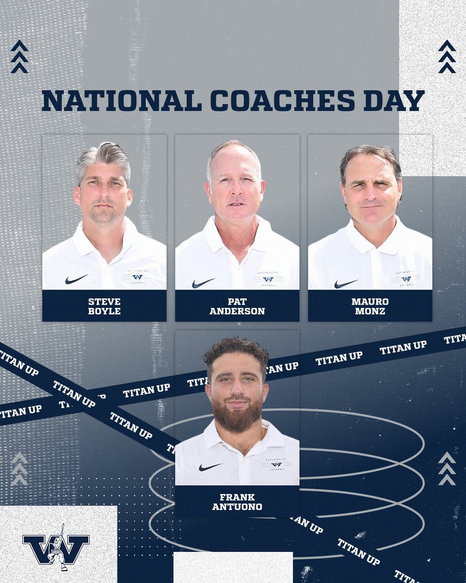 Happy #NationalCoachesDay 

To all of our coaches who inspire, teach and encourage our men to be the best on and off the field-THANK YOU for all that you do!🚾⚔️

#EARNYOURSWORD | #TITANUP