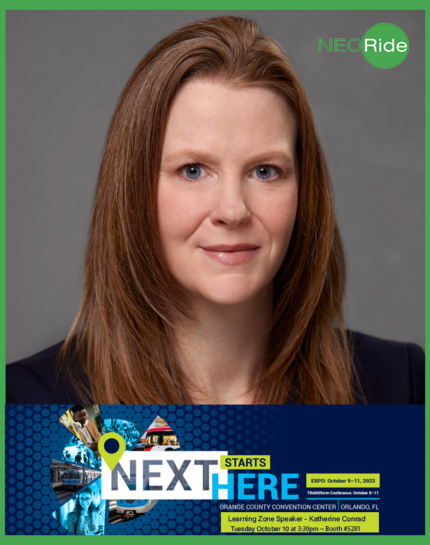 NEORideTransit's tweet image. Are you excited for the @APTA_info Conference &amp;amp; Expo next week in Orlando FL? Director of NEORide, Katherine Conrad, will be speaking at the “Hot Topics” Learning Zone about the innovative project called EZConnect. Stop by on Tuesday October 10 from 3:30 – 4pm booth #5281 😊