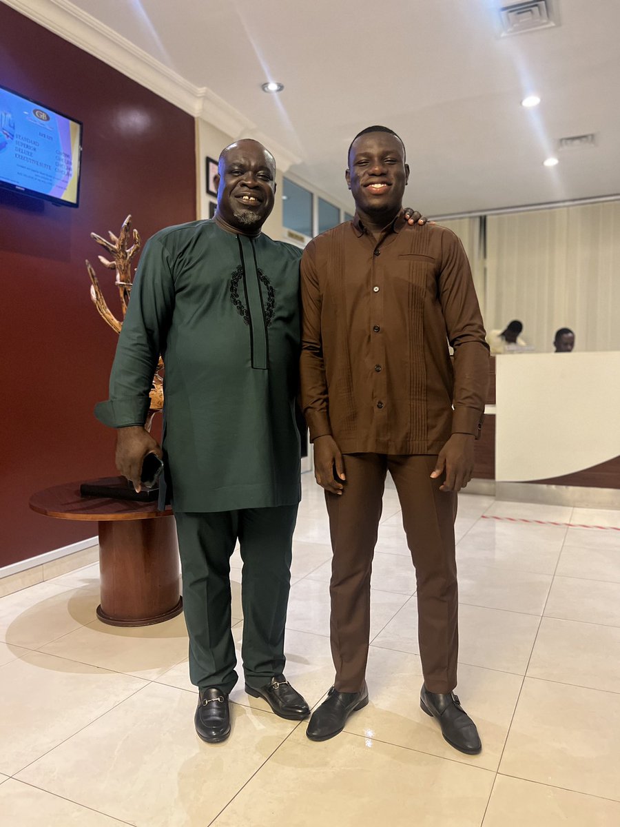 B L A C K M A N (@sarfowyclef) on Twitter photo A moment with the brilliant Professor Charles Marfo, Provost of the <a href="/CoHSSknust_/">CoHSS KNUST</a> and the former UTAG president at <a href="/GoldenBeanHotel/">Golden Bean Hotel</a>. He is a good man, not just in academia. A moment with the brilliant Professor Charles Marfo, Provost of the <a href="/CoHSSknust_/">CoHSS KNUST</a> and the former UTAG president at <a href="/GoldenBeanHotel/">Golden Bean Hotel</a>. He is a good man, not just in academia.