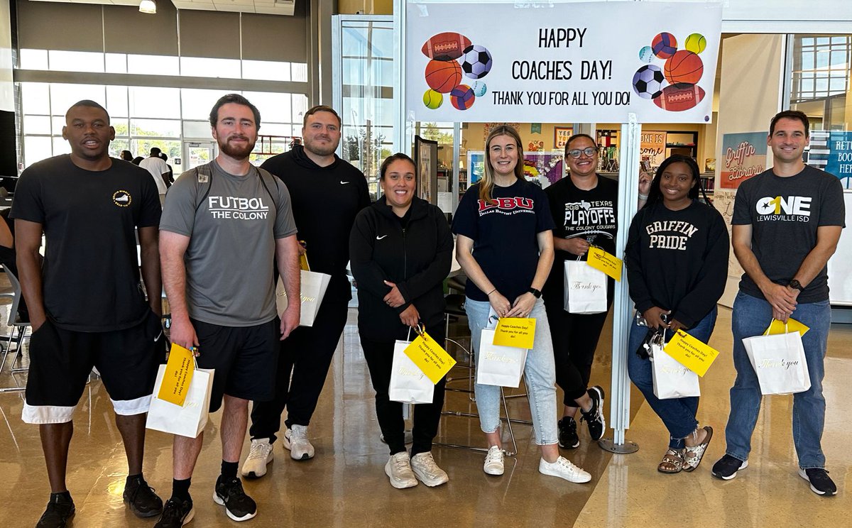 Happy Coaches Day to the best of the best! Thank you for all you do to support the success  of our students! #ONELISD <a href="/lisdsports/">Lewisville ISD Athletics</a>