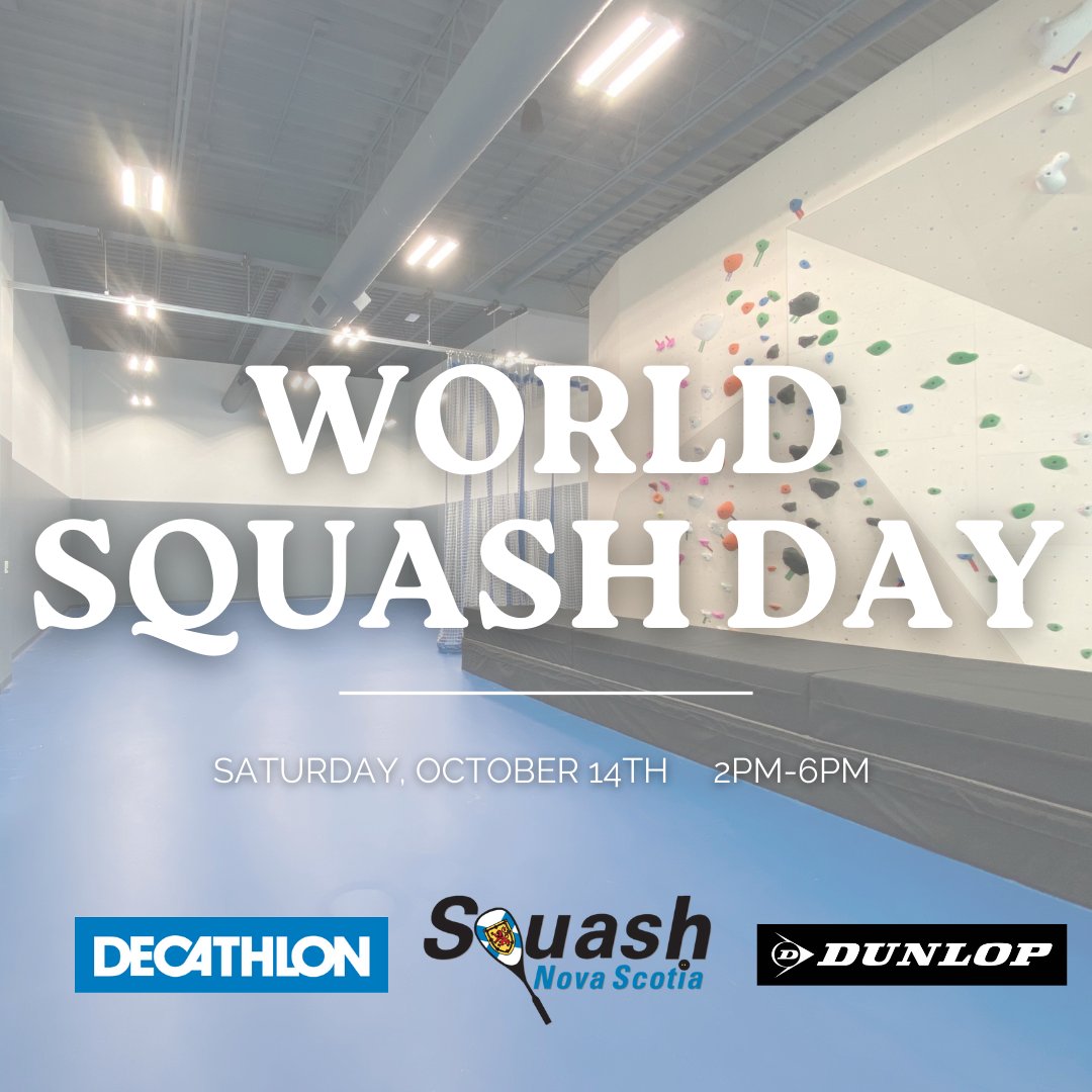 squashns's tweet photo. World Squash Day is on October 14! Come join us at Decathlon Dartmouth between 2-6 to try out the inflatable squash court. More details on https://t.co/rAP0tIu4DK https://t.co/D11aTgJJye