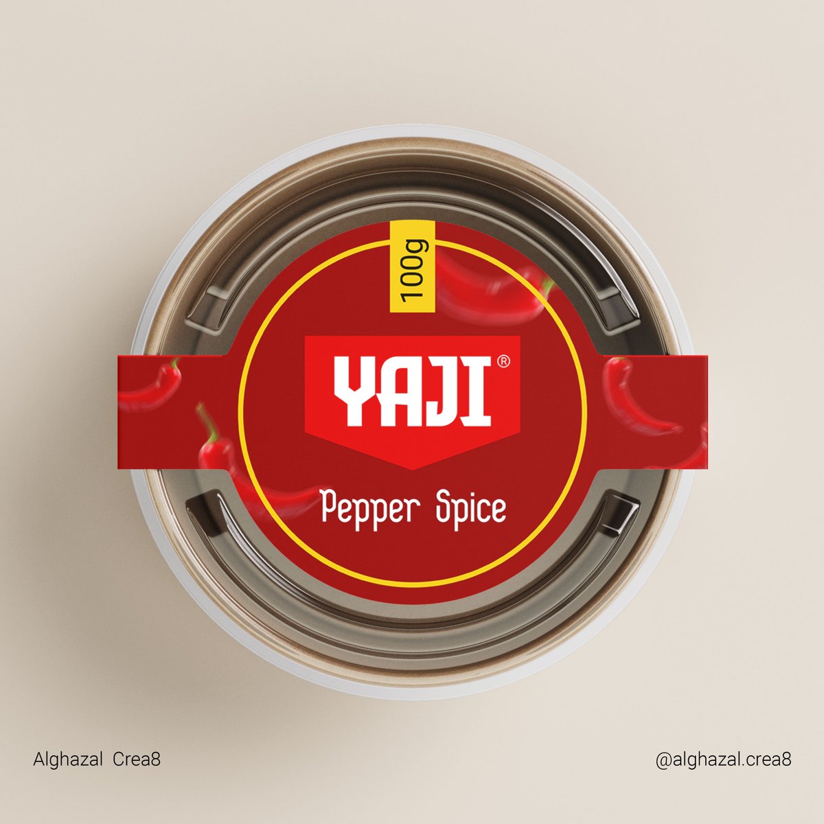 SafwanAlghazal's tweet photo. Logo and Brand Packaging Design for YAJI (A Northern pepper spice). πΆπ«
Will you find this product attractive in the supermarket?
NB: This Brand Design is for sale. π°
#yaji #productpackagingdesign #pepperspice #logodesign #branding https://t.co/OQwK8IFBiY