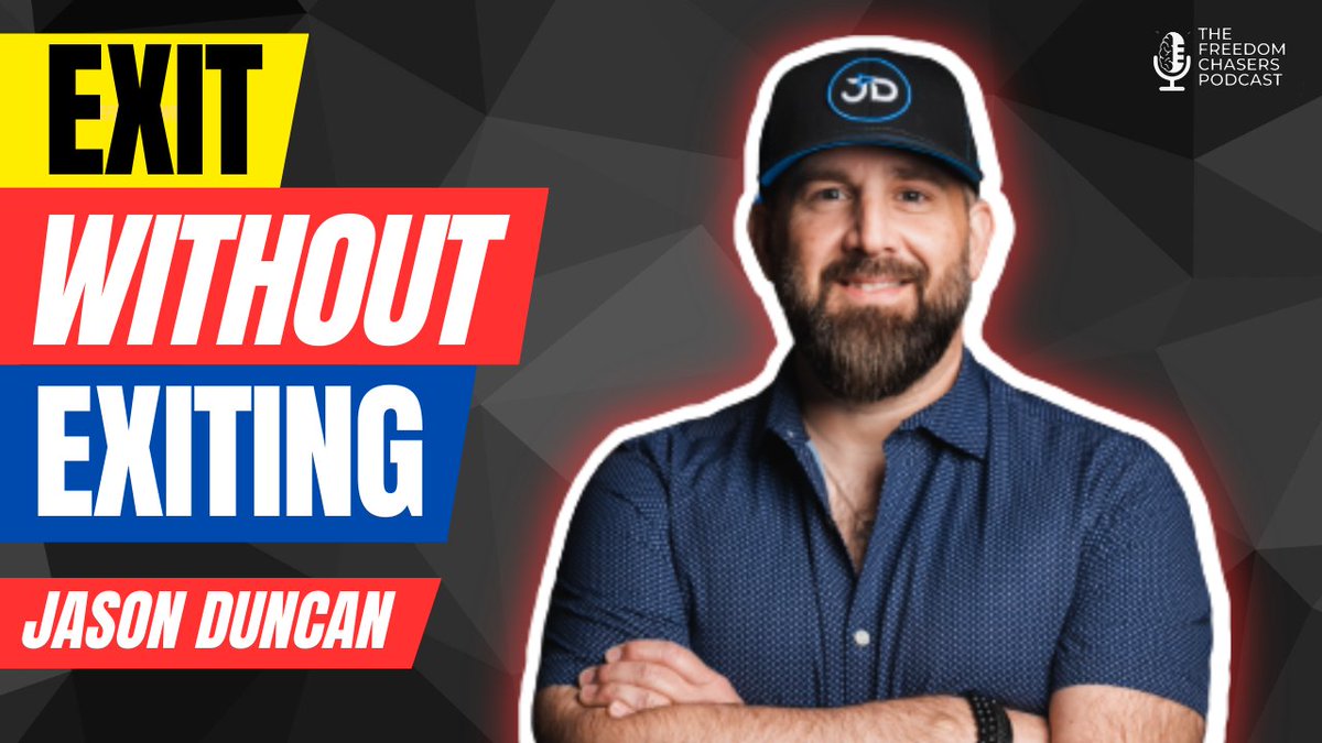 MattCavy1's tweet photo. Catch our latest episode with Jason Duncan https://t.co/y58hcXHC3H

#realestateinvesting #realestate #podcast #financialfreedom  #realestateinvesting101 #buyinghouses #realestatesuccess #realestateinvest #freedomchasers #JasonDuncanPodcast #FinancialIndependence #ExitStrategy https://t.co/nvvpvVnTJT