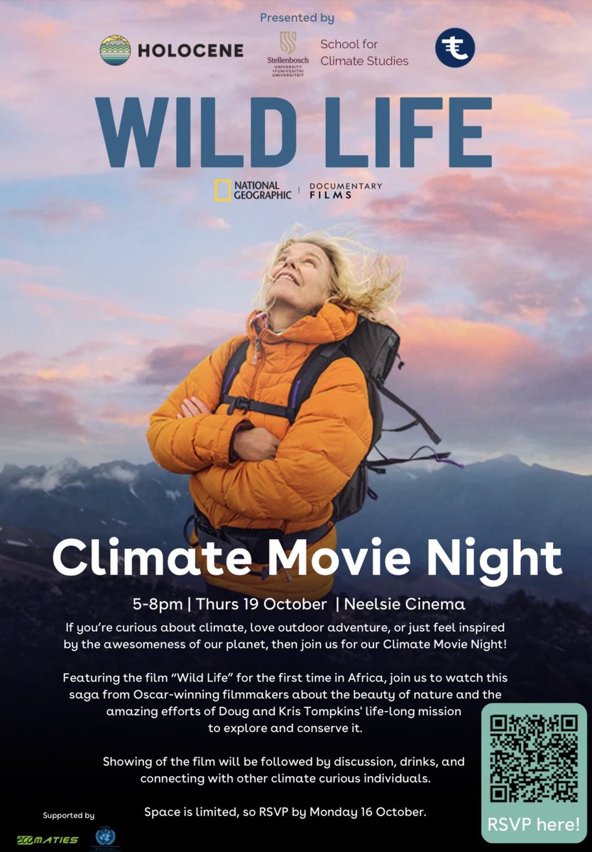 School for Climate Studies Stellenbosch University tweet media