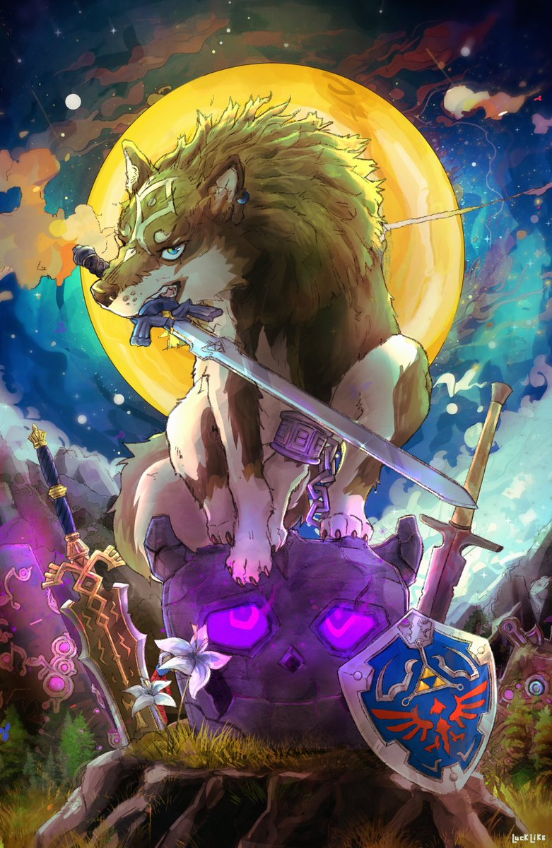 Luck_Like_'s tweet photo. 🌑It´s over. 

#linkwolf https://t.co/6Lr3Nwh8p9