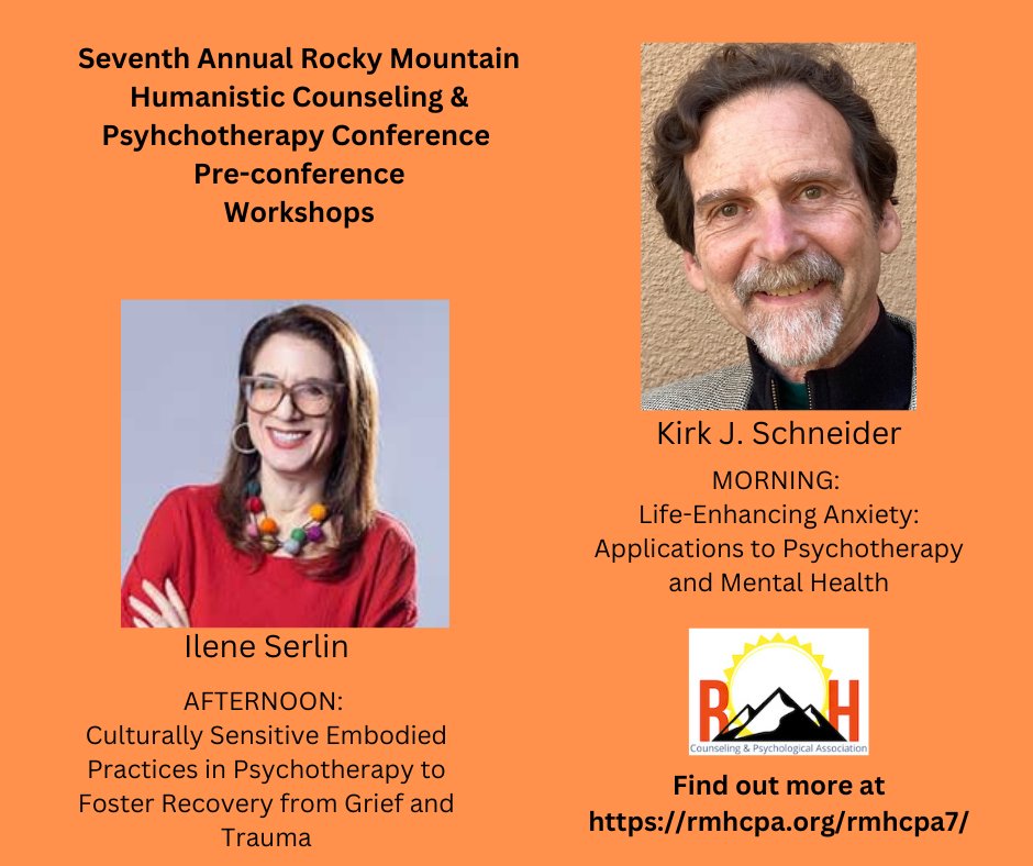 In-Person and Virtual Options

Register at eventbrite.com/e/seventh-annu…

#humanistic #existential #trauma #mentalhealth #psychology #anxiety #psychologyconference
