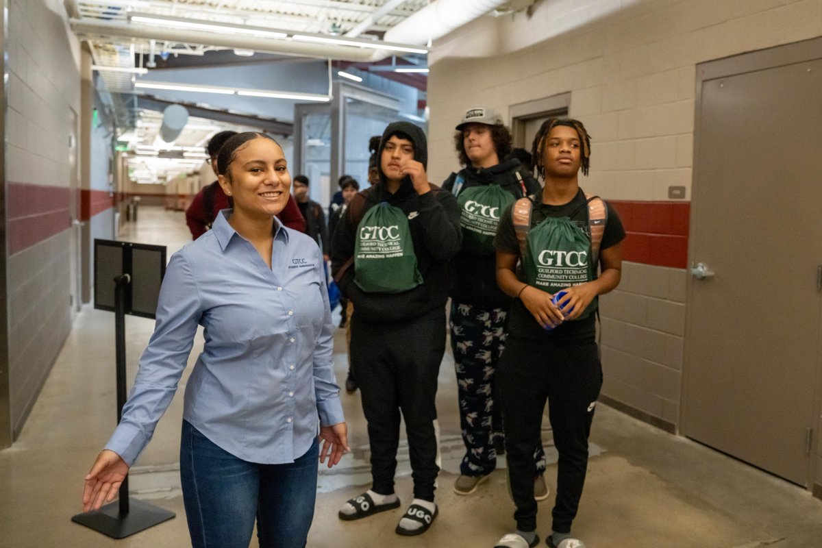 We celebrated Manufacturing Day with @gcschoolsnc and the @TheMFGInstitute! Students from GCS schools came to tour our Center for Advanced Manufacturing.

#gtcc #makeamazinghappen #guilfordtech #jamestownnc #greensboronc #highpointnc #MFGDay23