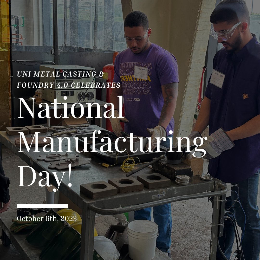 UNI Metal Casting Center tweet media