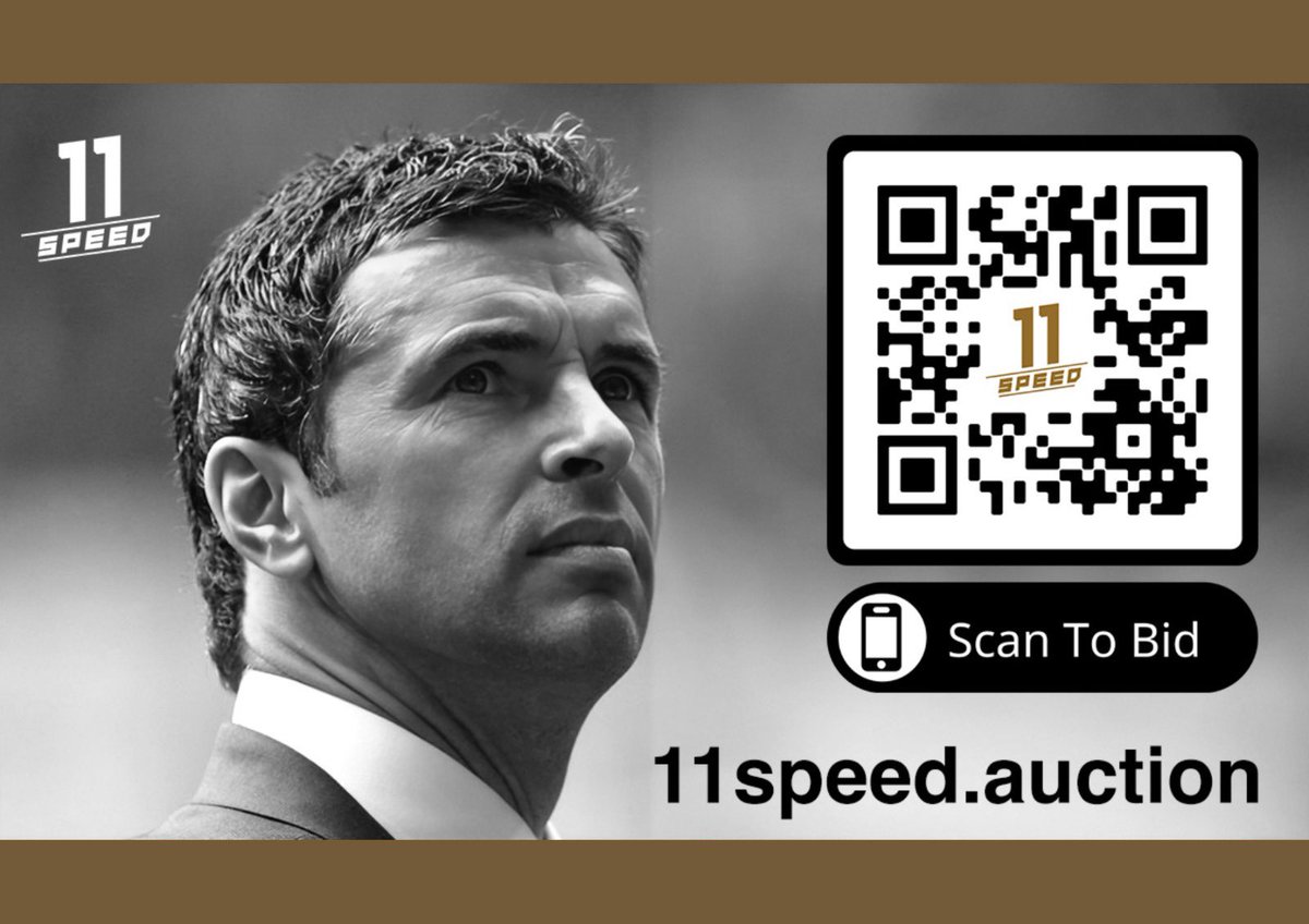 Some amazing auction pieces here on display! Simply scan the QR code or click on the link below to view and bid! 11speed.auction 11speed.auction/live #mentalhealthawareness #11speed @NevilleSouthall @No1shaygiven @warrenbarton2 @marklewisjones @Carra23 @JonnyClay9