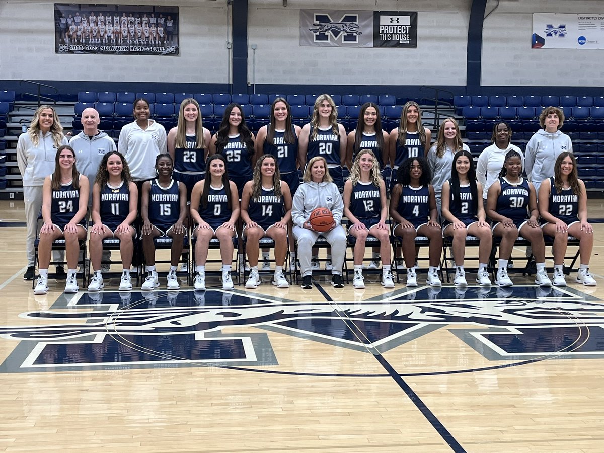 Introducing your 2023/24 <a href="/MoravianWBB/">Moravian WBB</a> team. #HoundEm