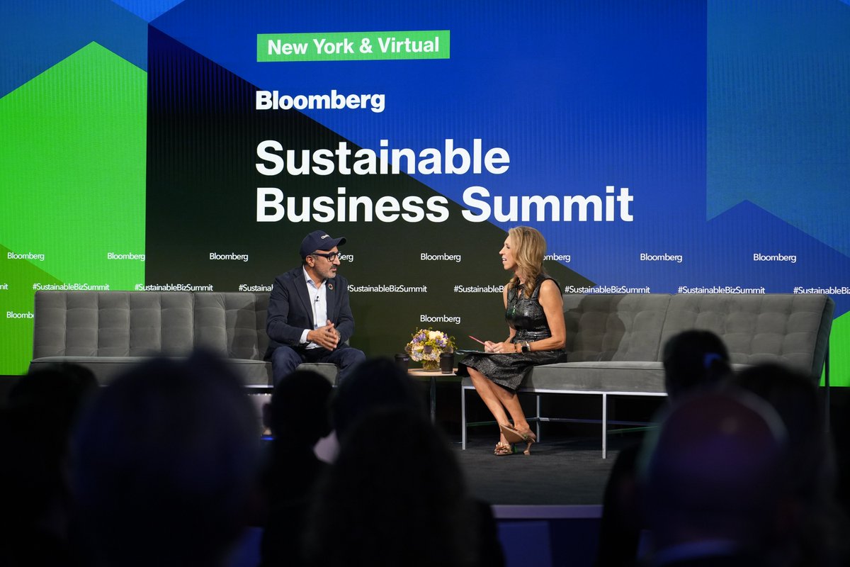 Sustainability is in @Chobani's DNA and I’m optimistic about the future. I see the change happening in real time. More businesses are changing the way they operate. Because what is good for the community and the environment is good for the bottom line #SustainableBizSummit