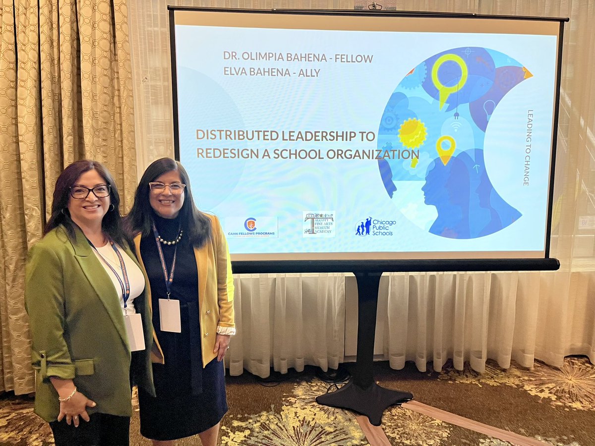 CpsLeaders's tweet photo. Being at the Annual @CahnFellowship Conference during the 1st week of Principal Appreciation Month is so fitting! Inspired &amp; proud of the powerful work our SY23 Distinguished Fellows &amp; Allies led for their students and school communities and presented today. #TheBestLeadwithCPS https://t.co/yTozenVB4l