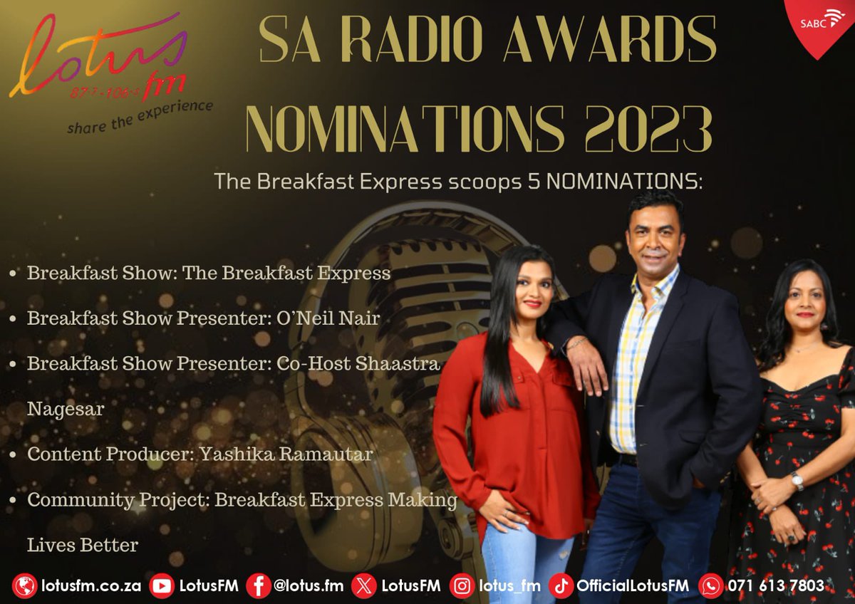 And the nominees are… 🥳