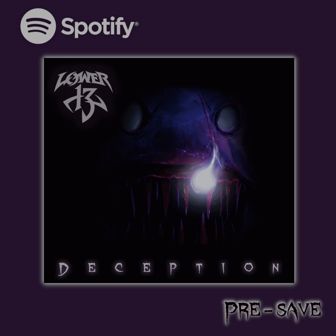 Lower13official's tweet image. 🔥Our new EP “Deception” releases 11/10! Pre-save on Spotify to get it as soon as it drops li.sten.to/Lower13Decepti…

#lower13 #metal #HEAVYMETAL #metalband #NewMusic2023