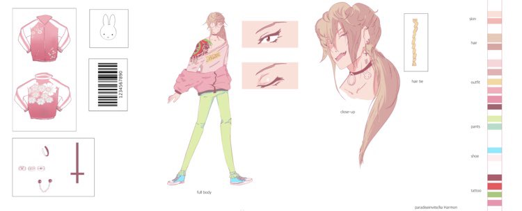 Oh it's #OCtober ? Meet Luca ! He's an emotionally stunted test tube baby who now works as an (unreliable) Door Dasher #OC