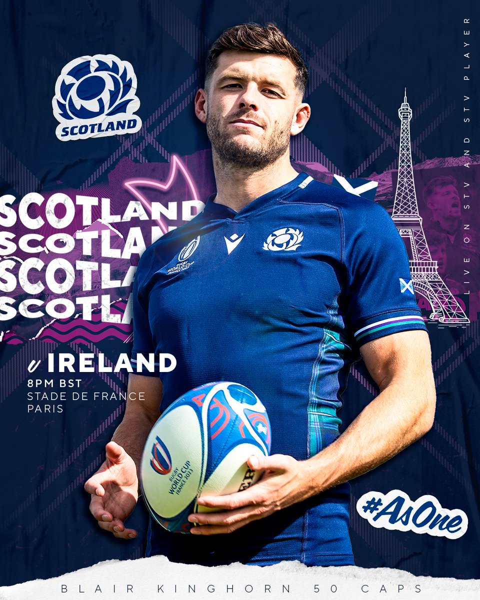 Scotlandteam's tweet photo. All or nothing 👊

#AsOne | #RWC2023 https://t.co/X2bbPu5k6Z