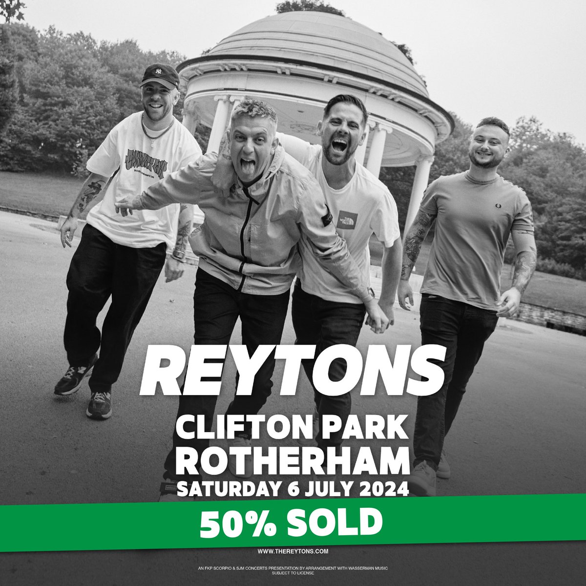 10,000 TICKETS SOLD!!! Over half of Clifton Park tickets have gone on the first day of general sale!!!! That's pretty much an arena... Bringing it home to Rotherham, what a feeling!! #AllReytons