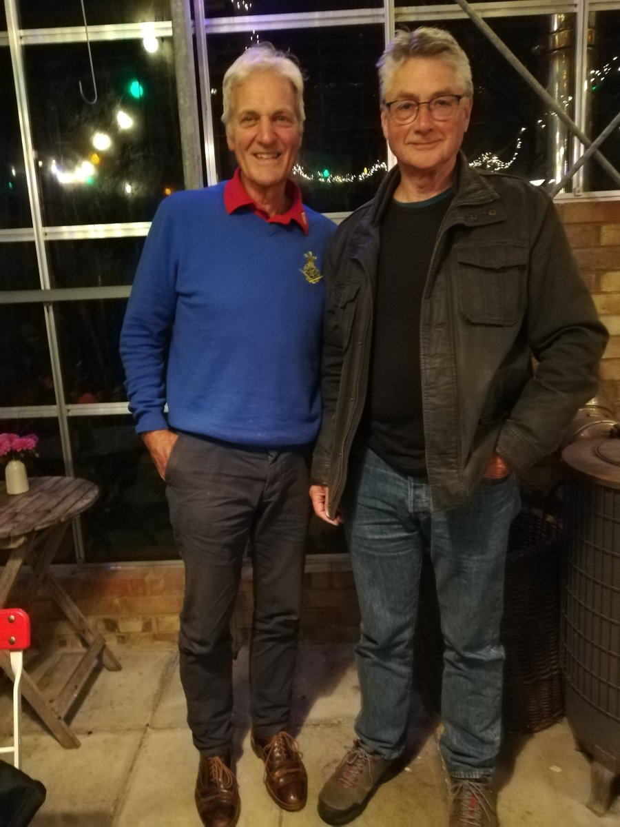 A real life #rhubarbreunites !

We recently welcomed David Morrish (Segar's, 1964-1969) back for a tour of the School. Before this, David hadn't been back for 54 years, and who should he bump into on his way out, but his best friend from School, Robin Ellis (Segar's, 1964-1969)!