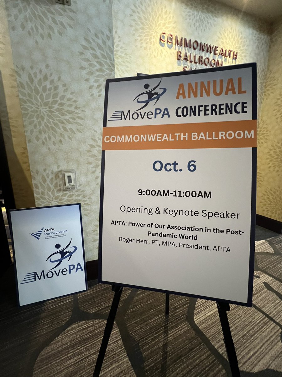 dpt_caro's tweet photo. our @APTAtweets president giving the @APTA_PA #MovePA keynote! https://t.co/HxECCTTHjU
