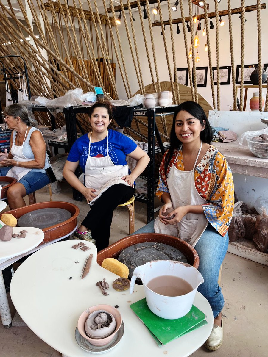 altafieldnotes's tweet photo. What a fantastic week! The Florida team kicked off the week with a road safety audit, next partnered with the @CityofTamarac to host a community meeting for the City’s Multimodal Transportation Masterplan, then visited a pottery class! #AltaFieldNotes #FloridaSustainability https://t.co/6xV9ObntJI