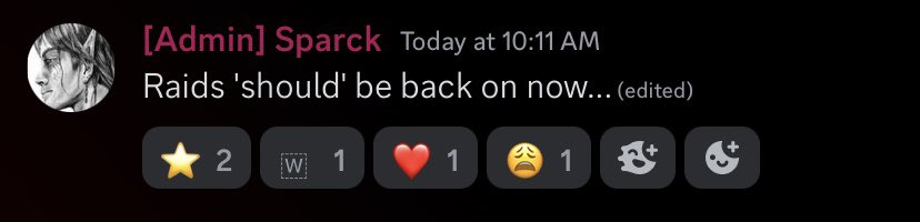 Might be back!