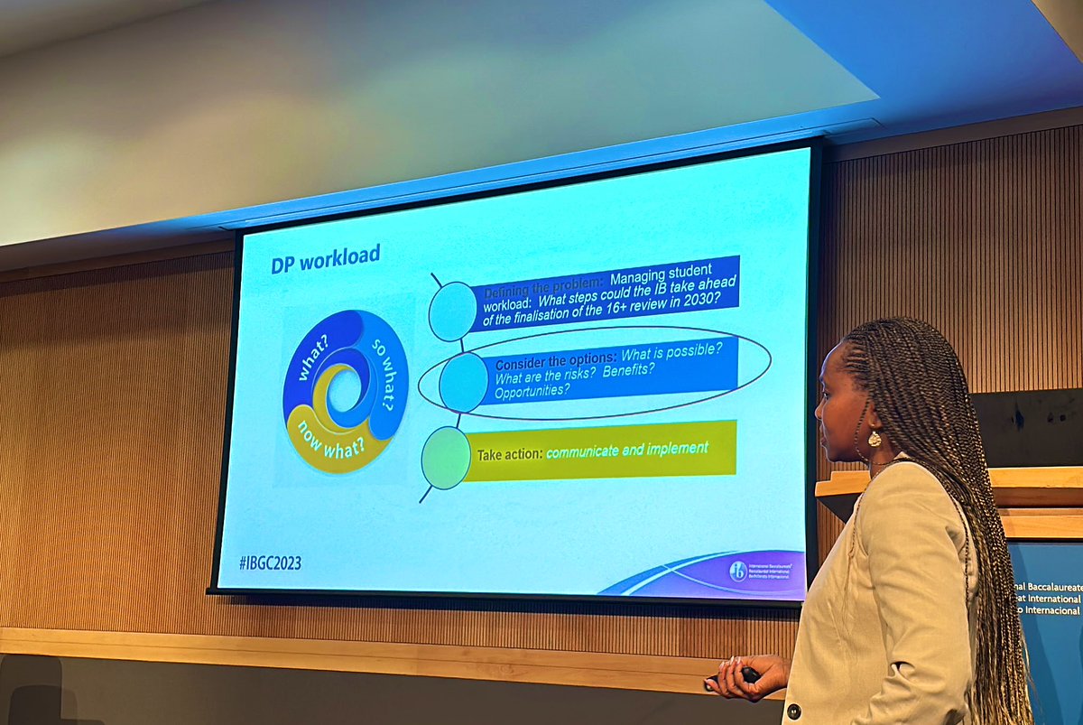 Evolutions and changes coming soon across ALL programmes in #IB will bring more flexibility, enhancements and opportunities to pilot in schools. Which are you most excited about?  <a href="/FidelisNthenge/">Fidelis Nthenge (she/her)</a> #IBGC2023