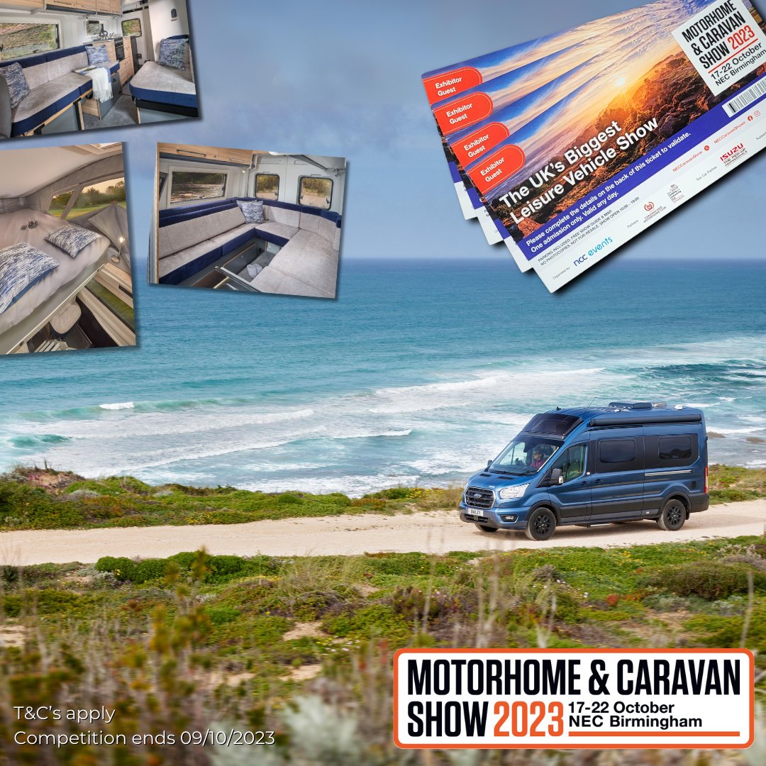 🎟️ 𝗚𝗜𝗩𝗘𝗔𝗪𝗔𝗬! 

To celebrate our Endeavour launch yesterday, we're giving you the chance to win TWO exhibitor guest tickets to the <a href="/NECCaravanShow/">MHome & Caravan Show</a>!

To enter the #competition, all you need to do is:

❤️ LIKE
🔈 RETWEET

🔗 Learn more 👉  bit.ly/3RL23cD

#GoBailey