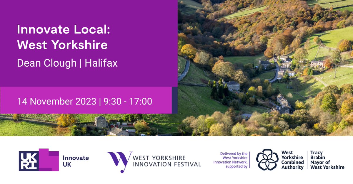 IUK_Connect's tweet photo. Exciting news for #WestYorkshire businesses! Join us at #InnovateLocal West Yorkshire, part of the West Yorkshire Innovation Festival. Discover growth opportunities, connect with experts, and take your business to the next level. 
Register here: https://t.co/rZA86ja3RP https://t.co/BIvulqJTEe