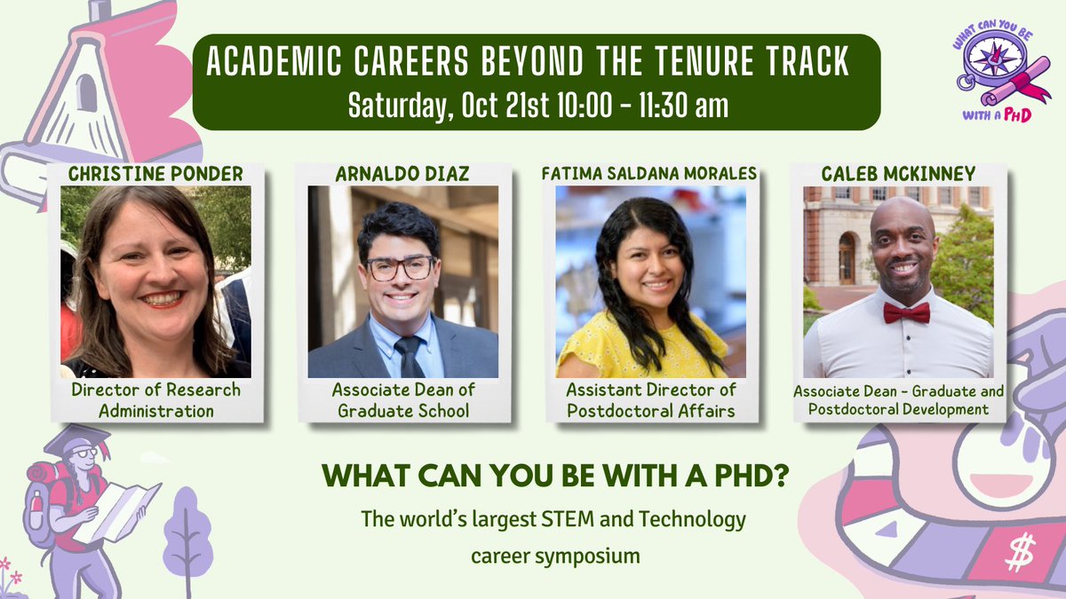 🎓 Leaving the bench doesn’t have to mean leaving academia behind. Institutions are increasingly looking for PhDs to support scientific research and training. Join our panel to learn how you can make research more effective and rewarding for scientists in academia.