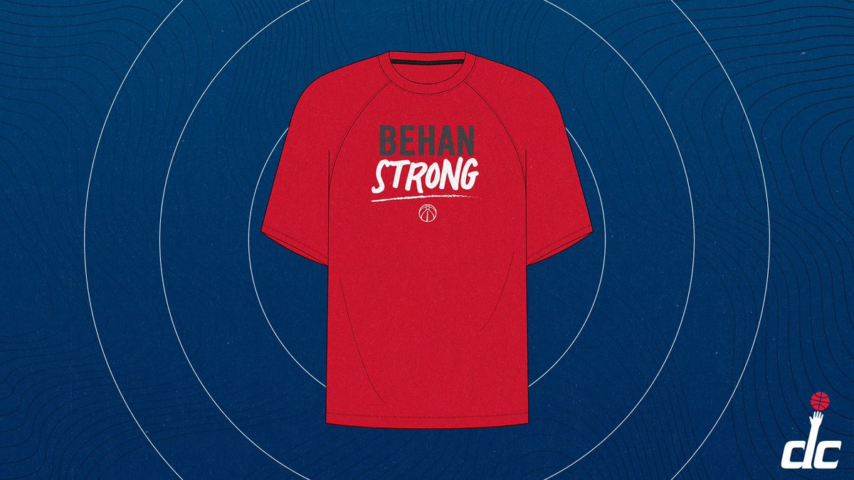 BehanStrong's tweet photo. Thank you to the @WashWizards for honoring @CoachBehanSJC with a Behan Strong shooting shirt on January 20!
#PunchBack4Pat https://t.co/gDeZaBkYPQ
