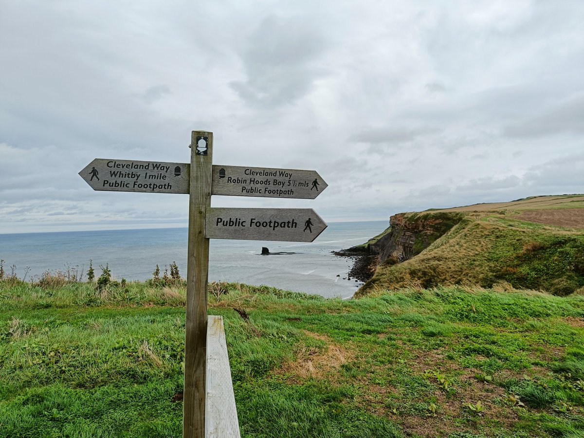 #fingerpostfriday #theclevelandway #whitby