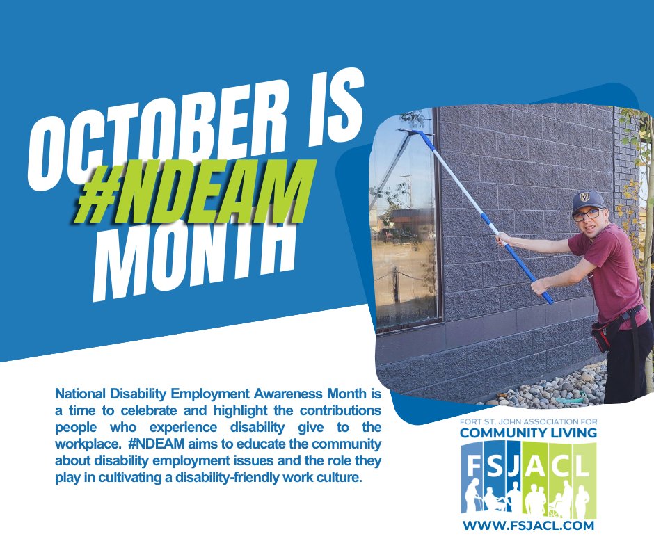 We are excited to celebrate!!
#NDEAM #inclusionmatters #realworkforrealpay