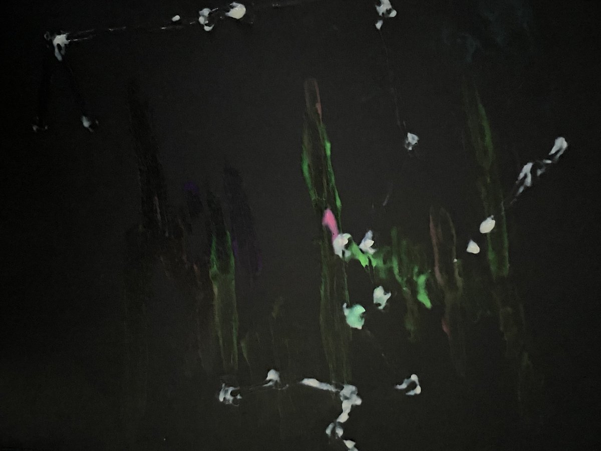 SDE_Steam's tweet photo. Great cosmic artwork today with glow in the dark painting. #worldspaceweek locking forward to rockets on Monday and space food on Tuesday. https://t.co/mkZ3UgGqxS