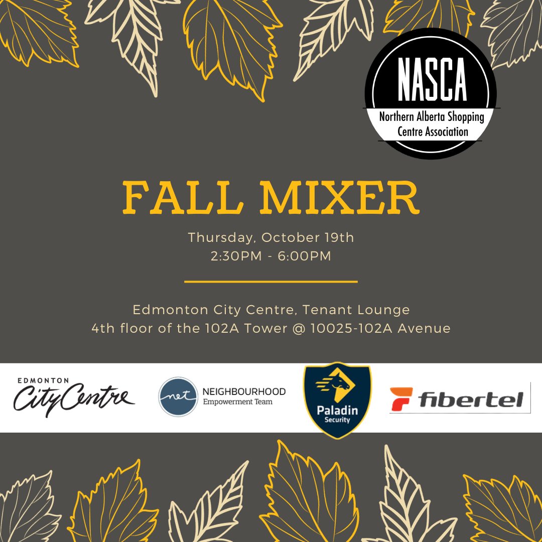 ShopNASCA's tweet photo. Tickets on sale now for NASCA's Fall Mixer! --> https://t.co/ZJWhVHINXs https://t.co/fGB8ic0jGR