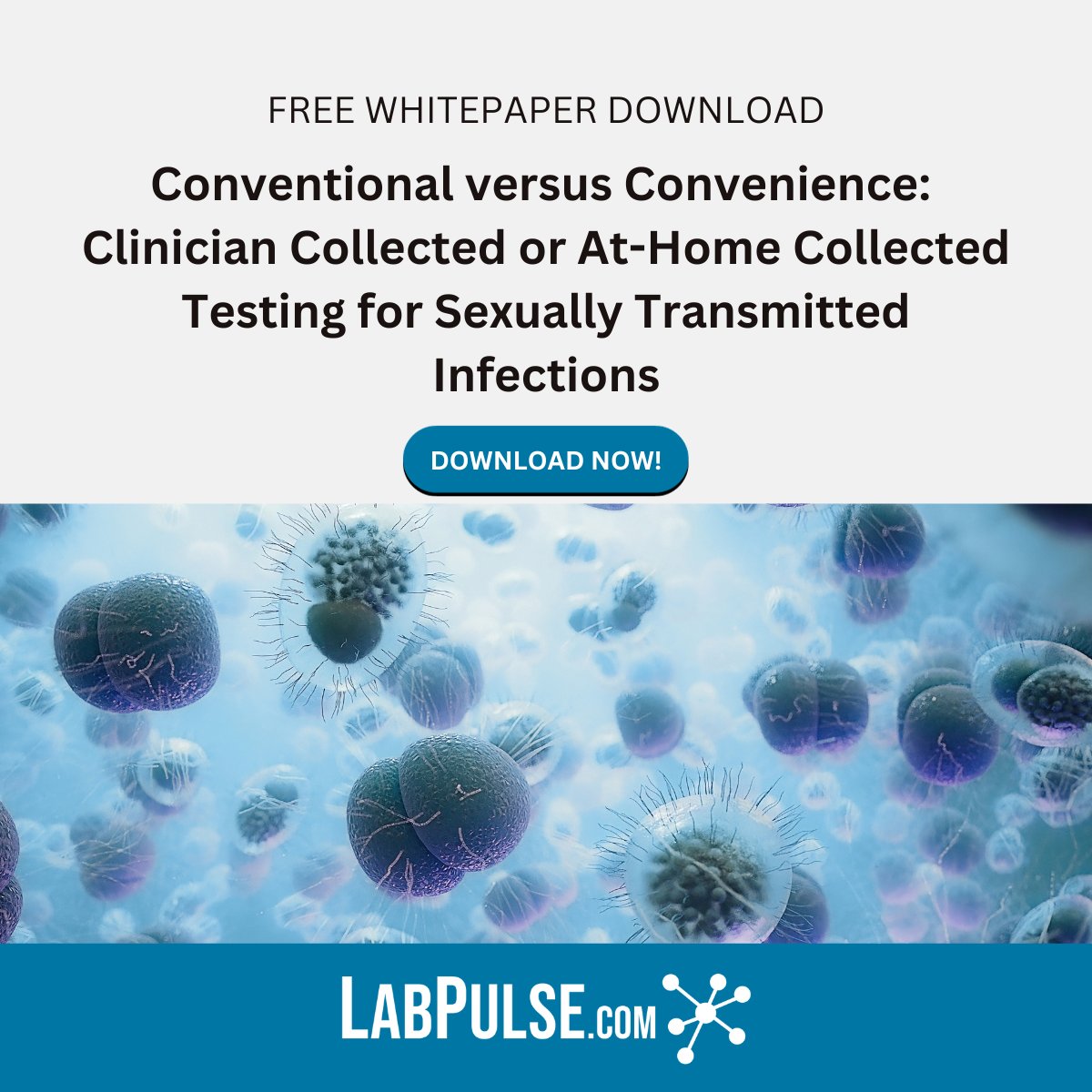 Don't miss out on our free whitepaper resource: Conventional versus Convenience: Clinician Collected or At-Home Collected Testing for Sexually Transmitted Infections! Download the whitepaper here: bit.ly/48JIec0