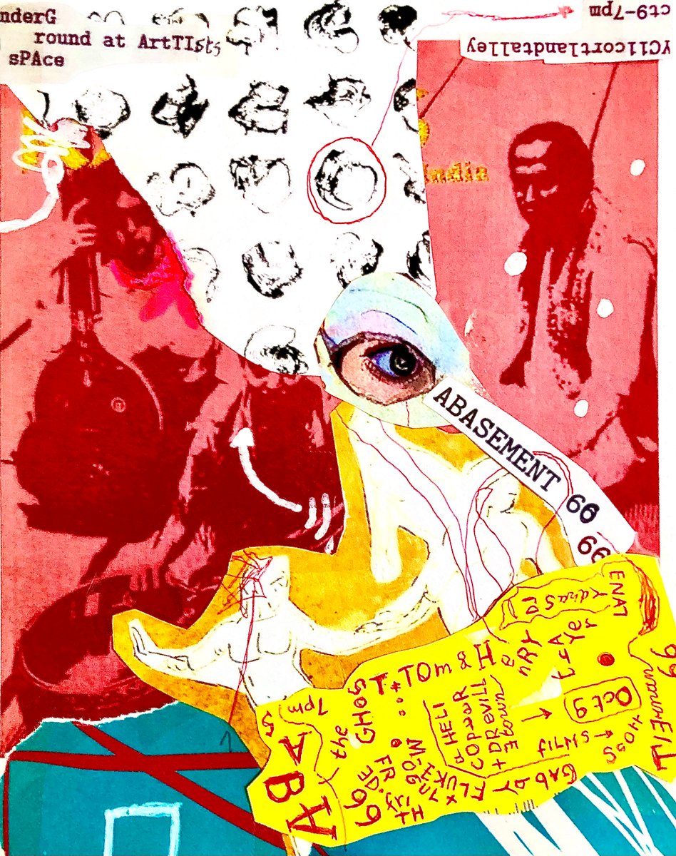 Join us for Abasement #66 next Monday, October 9 at 7pm. Featuring performances by Fred Frith &amp; gabby fluke-mogul, The Ghost, A. Helicopter and Dr. Evilletown Duo, Tom and Henry Thayer. DJ Sandy Lane. Visuals by Scott Kiernan.

Free, no RSVP required.