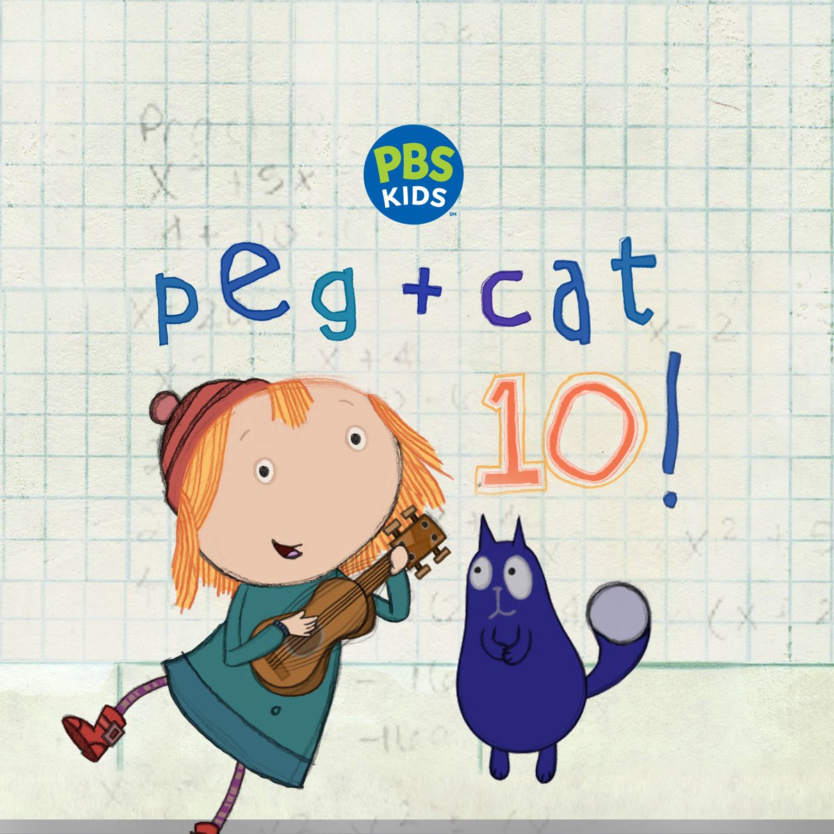 Happy 10th anniversary to Peg + Cat! 🥳🎈 Over the past decade, they've shown us that math is not just numbers, it's a grand adventure!