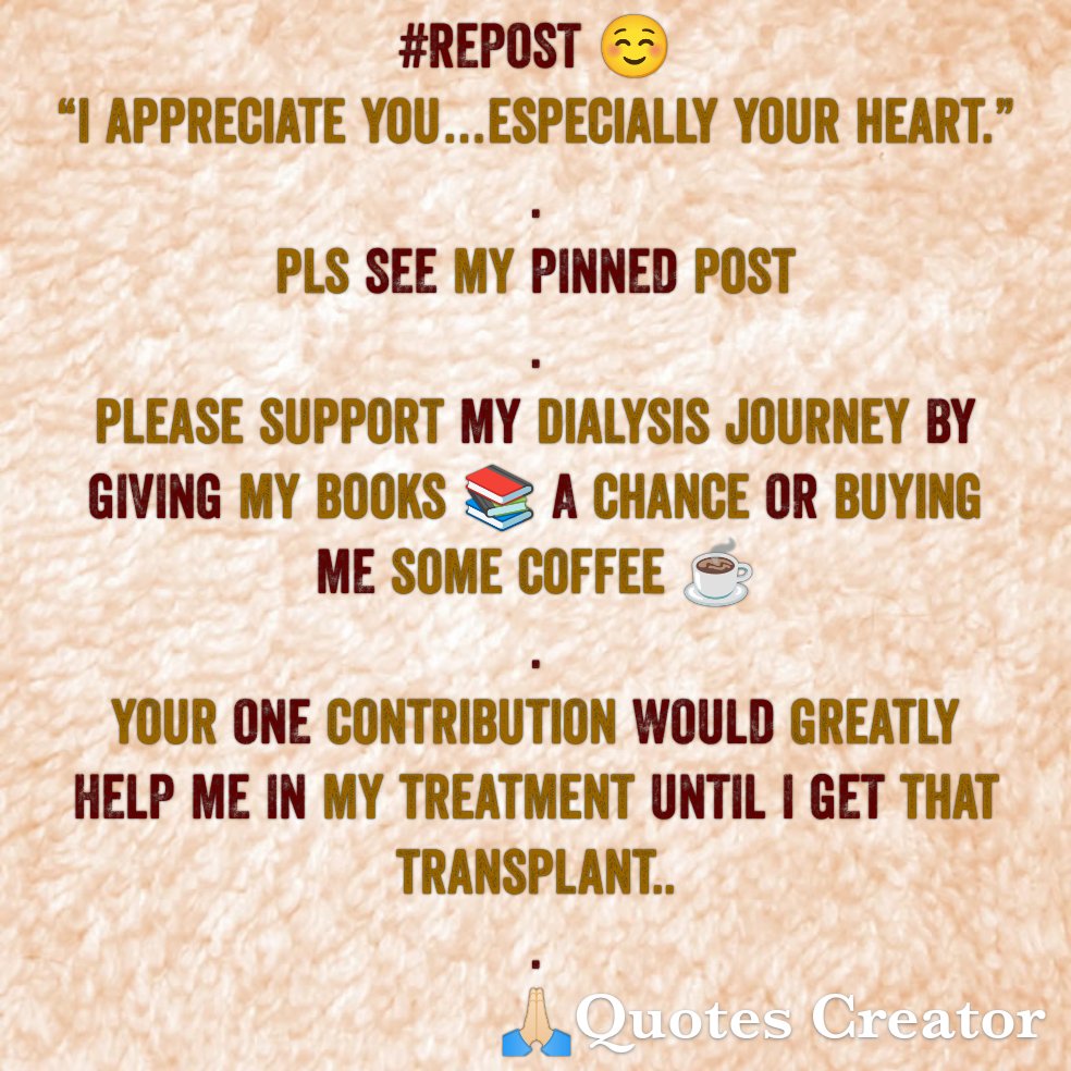 HELP ME EARN MY TREATMENT🙏🏻
DONATE❤️☕
buymeacoffee.com/HelpTristian
.
Ko-fi.com/HelpTristian
.
paypal.me/HelpTristian
Thanx 🙏
Jrbrbjfkfl
@SharonD97342835
@AlexisStevens02
@ThomasWeddle4
@janepeartartist
@Bobbie08502969
@julianhoyles
@ProbertSue
@Stephen34485125
@Steve99529662